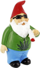 Load image into Gallery viewer, Mini Gnome Smoking Angle View
