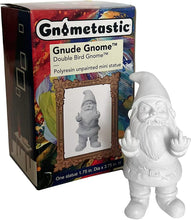 Load image into Gallery viewer, The ORIGINAL Double Bird Garden Gnome Statue - MINI 3.5in ** UNPAINTED ** Indoor/Outdoor Garden Decoration