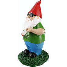 Load image into Gallery viewer, pot smoking gnome front left 
