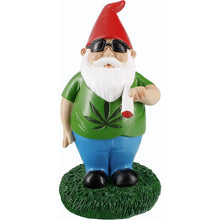 Load image into Gallery viewer, pot smoking gnome front