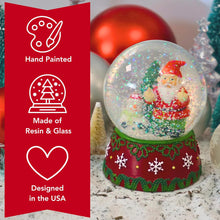 Load image into Gallery viewer, Double Bird Gnome Snow Globe - 3.2&#39; x 4&quot;
