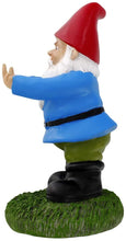 Load image into Gallery viewer, garden gnome middle finger side view

