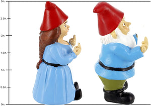 Mini Gnome Side View with Ruler Original DB and Lady DB