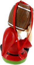 Load image into Gallery viewer, Eggnog Gnome Ornament Rear view
