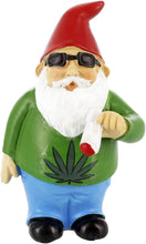 Load image into Gallery viewer, Mini Gnome Smoking Front View
