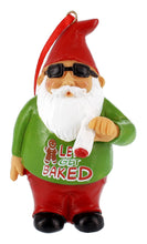 Load image into Gallery viewer, Let&#39;s Get Baked Gnome Ornament Front View
